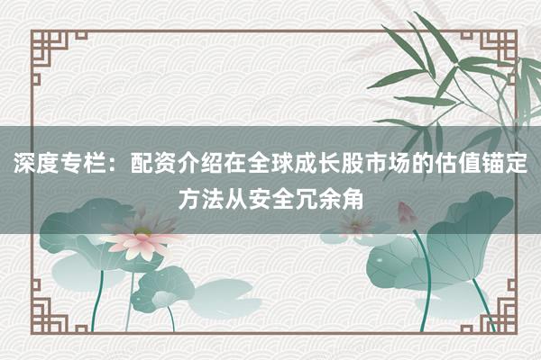 深度专栏：配资介绍在全球成长股市场的估值锚定方法从安全冗余角